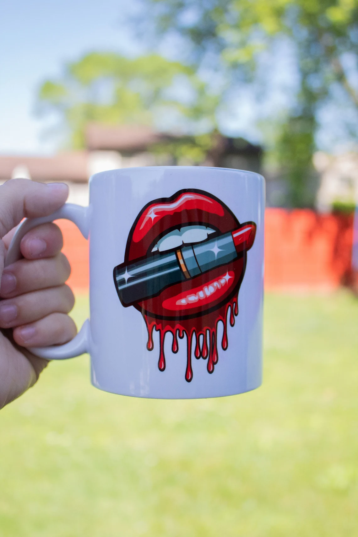 LipStick Mug, Gift for Birthdays, Mothers Day, Girlfriends, Sisters