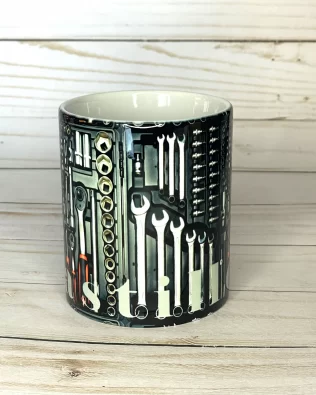 Mechanic Tool Box Mug, Gift for Birthdays, Fathers Day, BoyFriends, Brothers